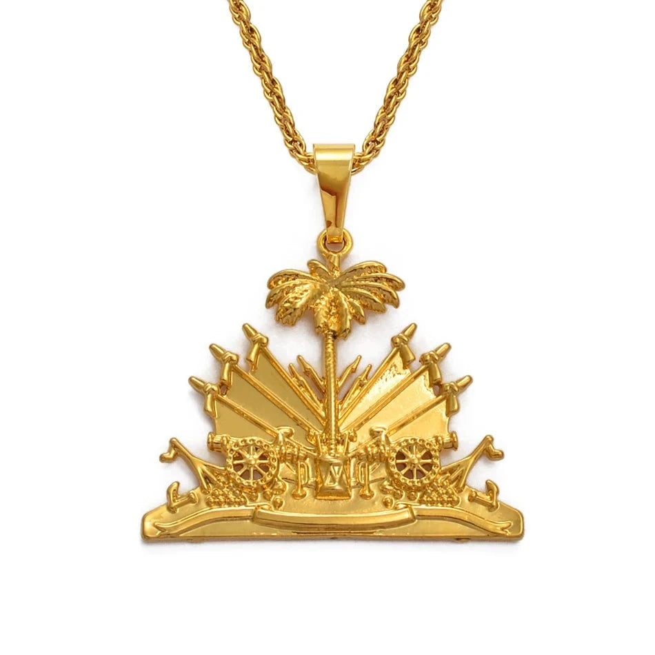 Haiti Emblem Necklace