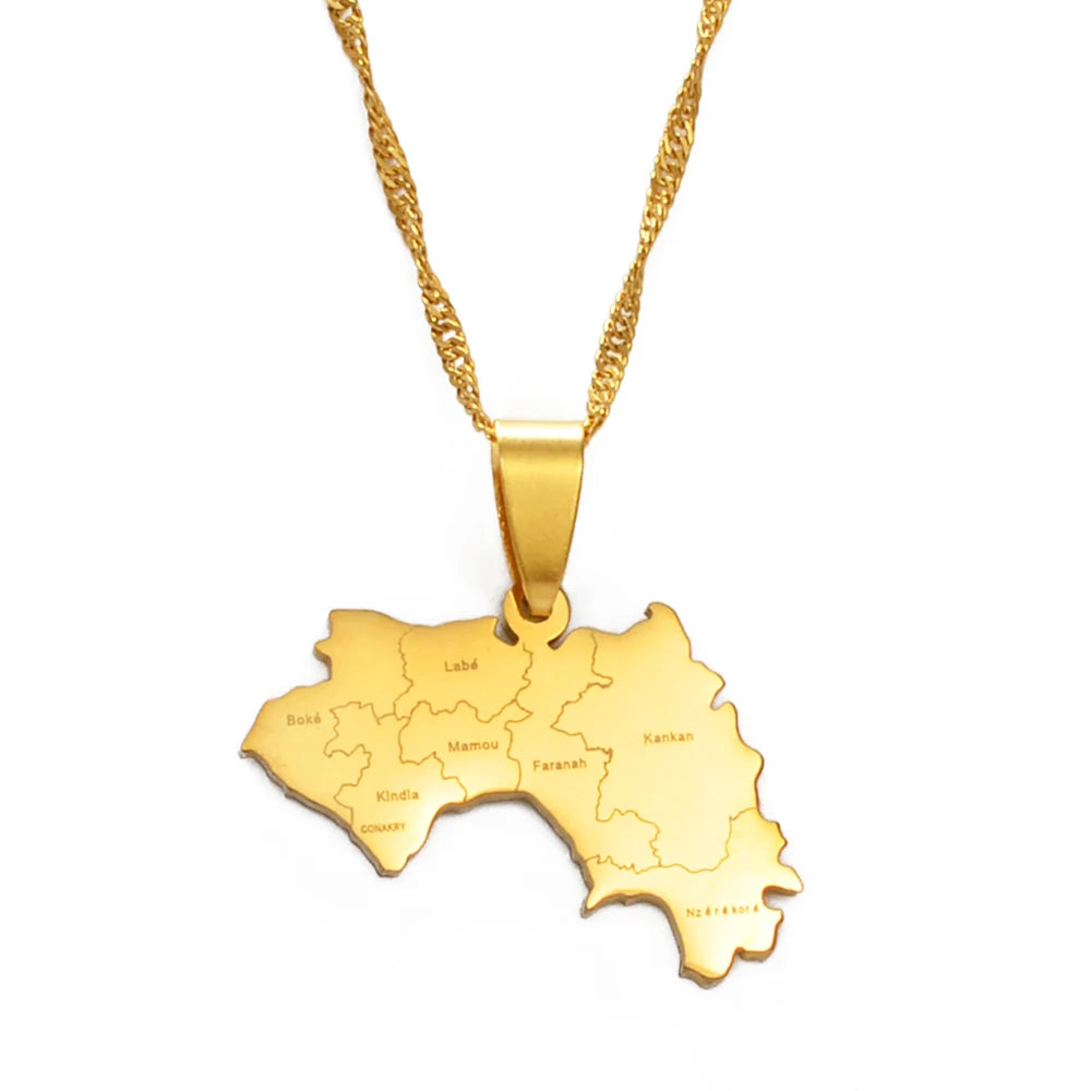 Republic of Guinea Necklace