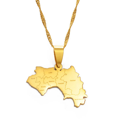 Republic of Guinea Necklace